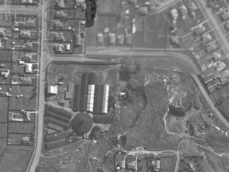 3 Parklands Drive from the air, 1940-1944