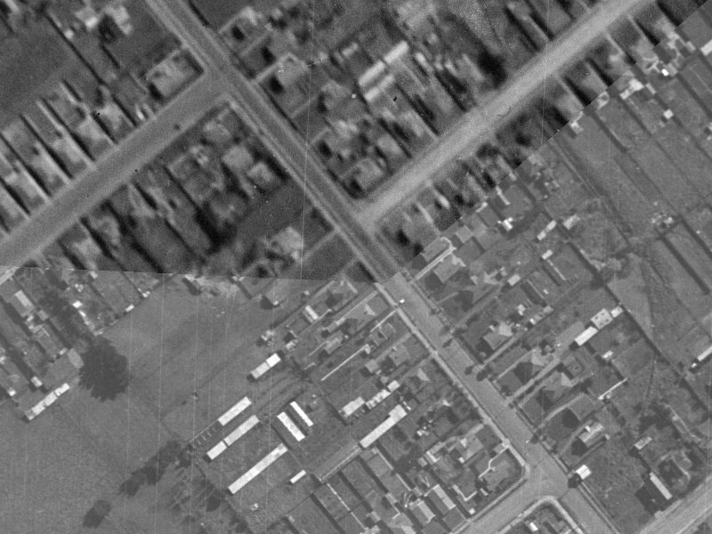 131 Barrington Street from the air, 1940-1944