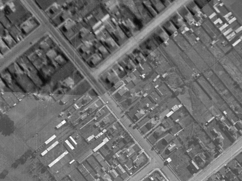 120 Barrington Street from the air, 1940-1944
