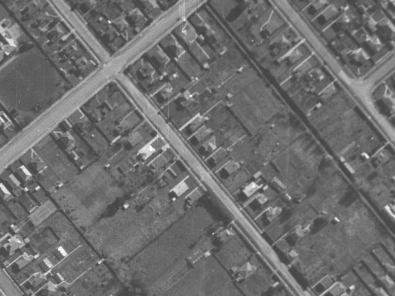 105 Studholme Street from the air, 1940-1944
