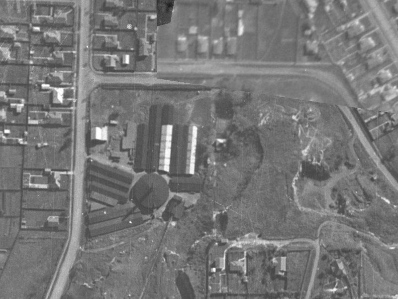 4 Parklands Drive from the air, 1940-1944