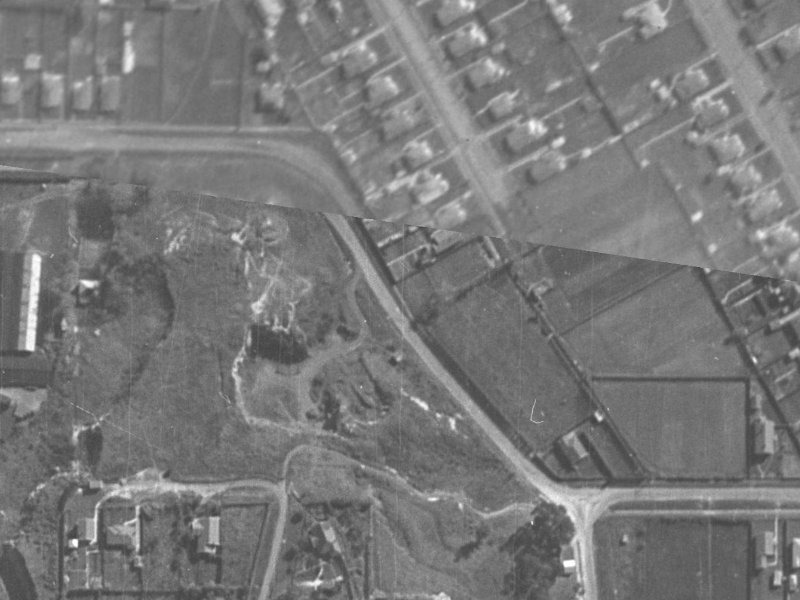 205 Centaurus Road from the air, 1940-1944