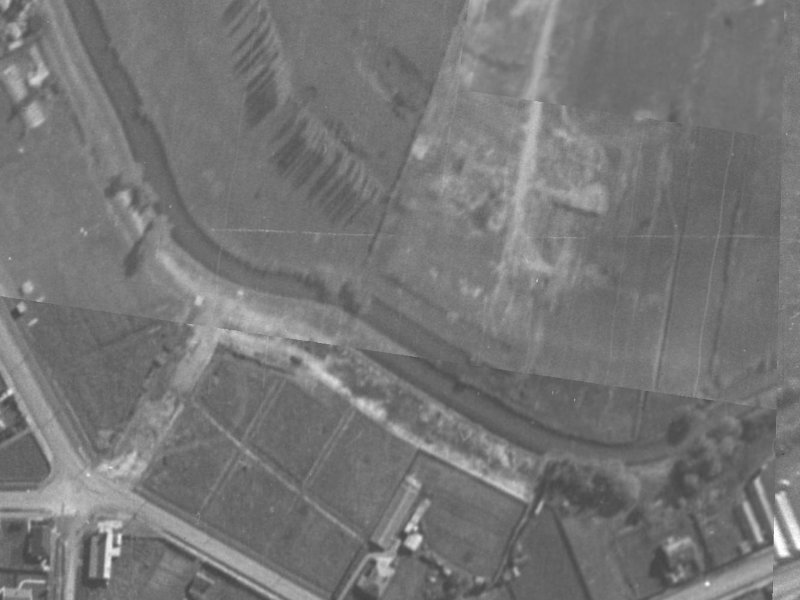 358-360 Riverlaw Terrace from the air, 1940-1944