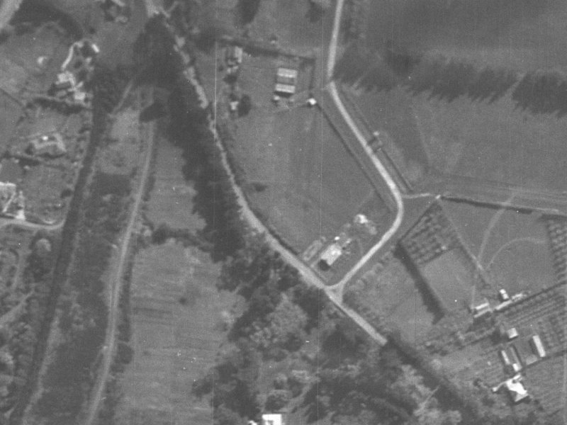 416 Port Hills Road from the air, 1940-1944