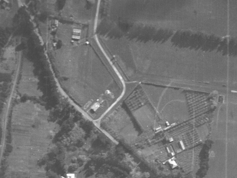 56 Brabourne Street from the air, 1940-1944