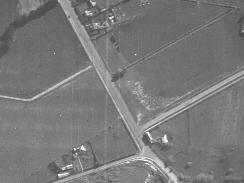306-308 Opawa Road from the air, 1940-1944