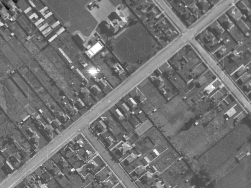 36 Somerfield Street from the air, 1940-1944