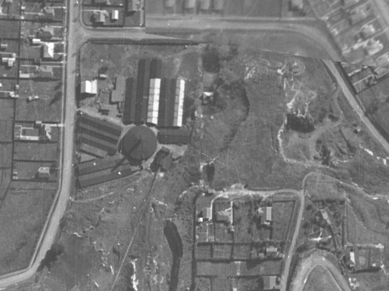 9 Parklands Drive from the air, 1940-1944