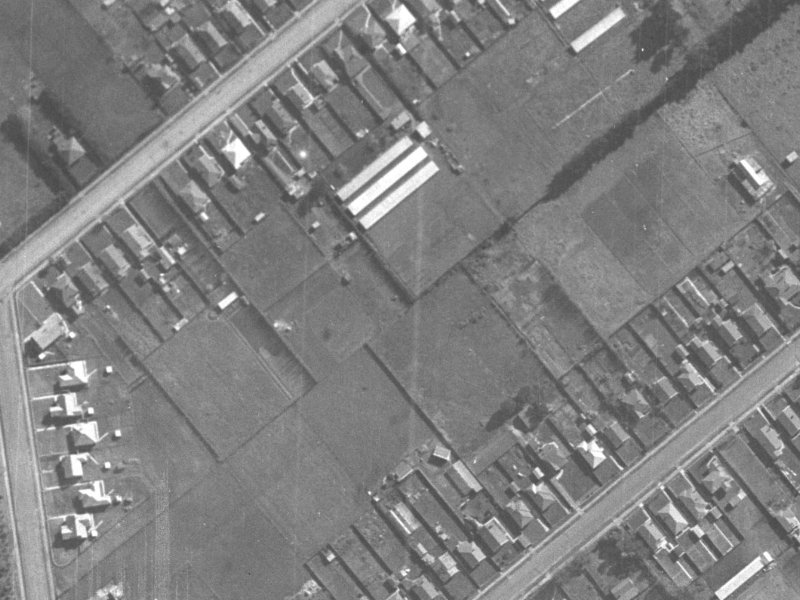 30 Roberta Drive from the air, 1940-1944