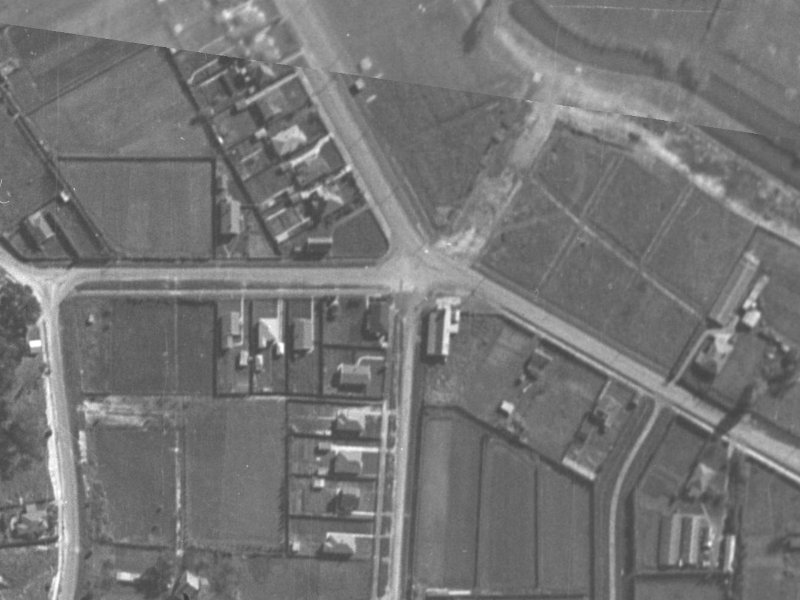 2A Albert Terrace from the air, 1940-1944