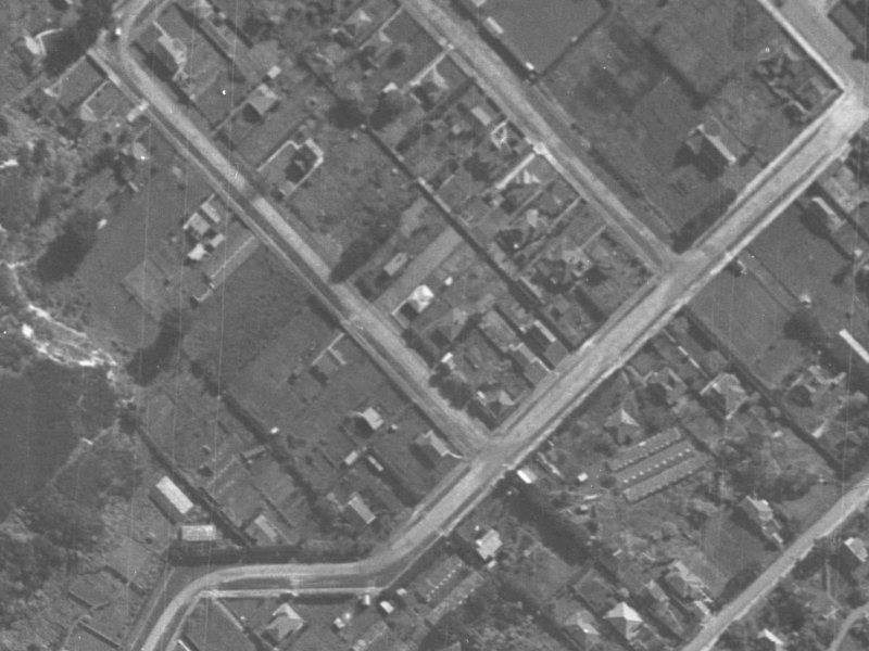 43A Taupata Street from the air, 1940-1944