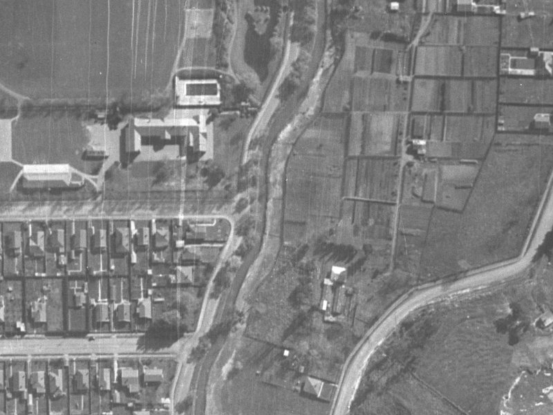 46A Palatine Terrace from the air, 1940-1944