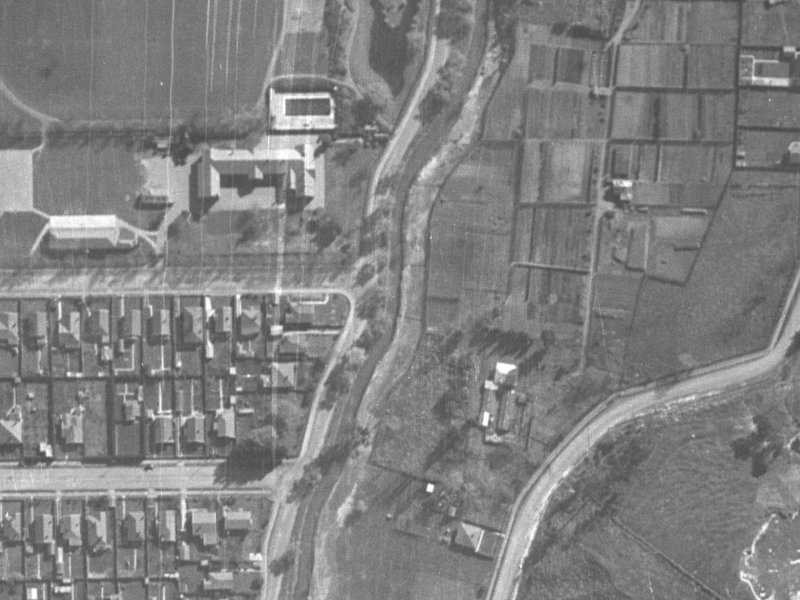 46 Palatine Terrace from the air, 1940-1944