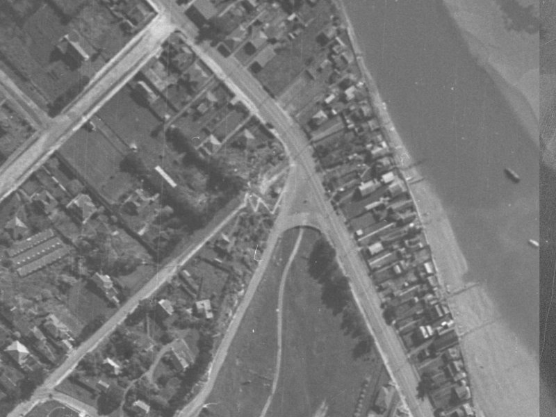 1 Moncks Spur Road from the air, 1940-1944