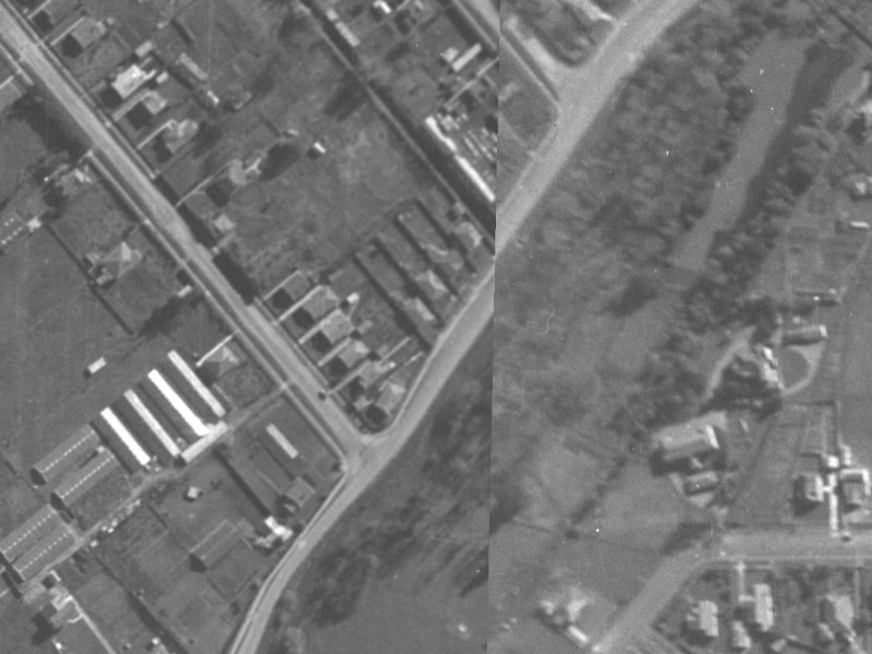 289 Ashgrove Terrace from the air, 1940-1944