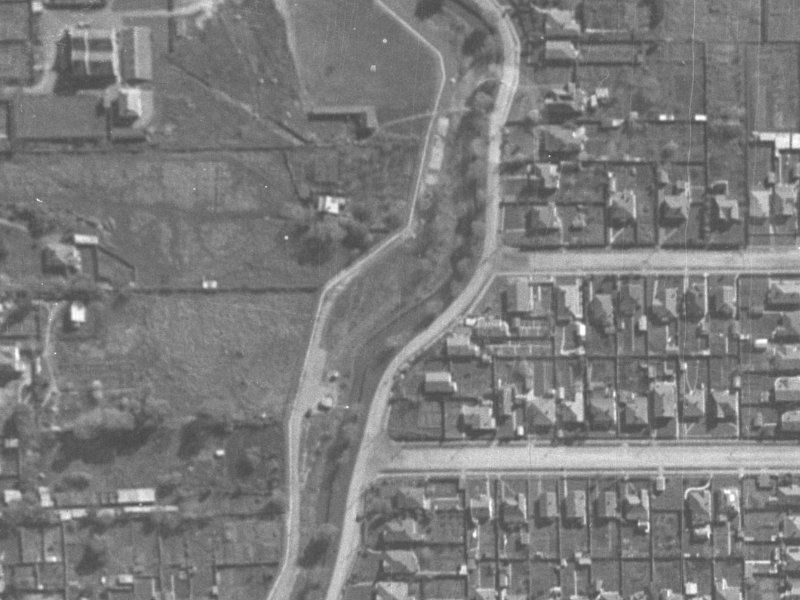 101 Waimea Terrace from the air, 1940-1944
