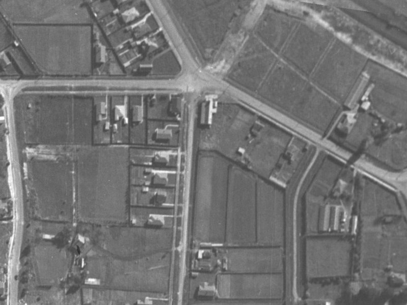 5 Albert Terrace from the air, 1940-1944