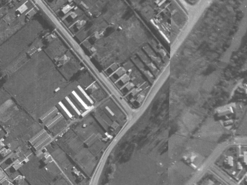 139 Studholme Street from the air, 1940-1944