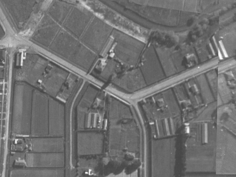 248-250 Centaurus Road from the air, 1940-1944