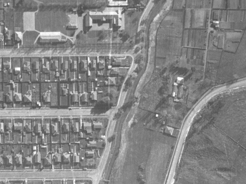 151 Eastern Terrace from the air, 1940-1944