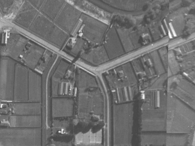 2 Hillsborough Terrace from the air, 1940-1944