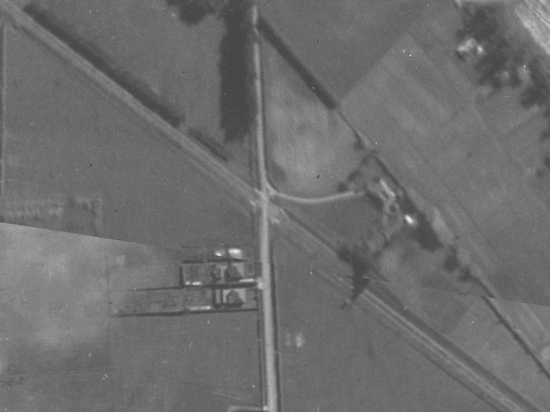67 Chapmans Road from the air, 1940-1944