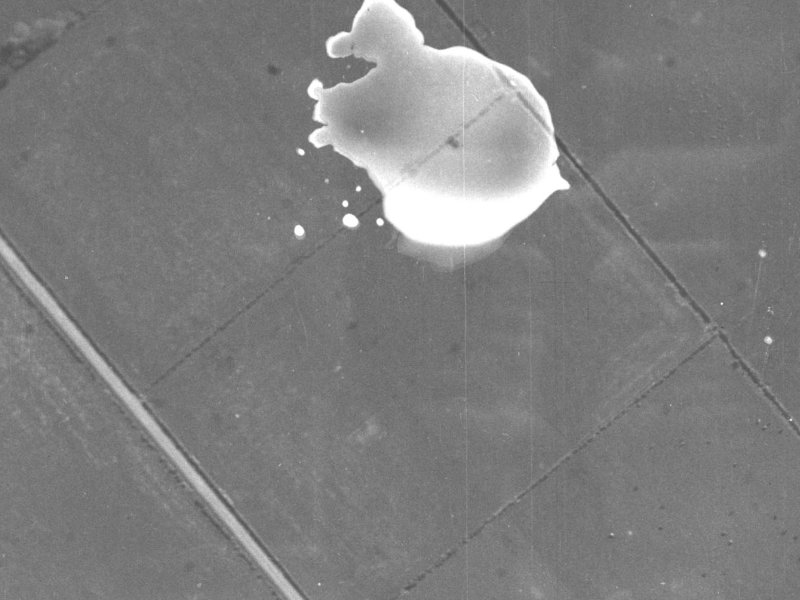 14 Leicester Crescent from the air, 1940-1944