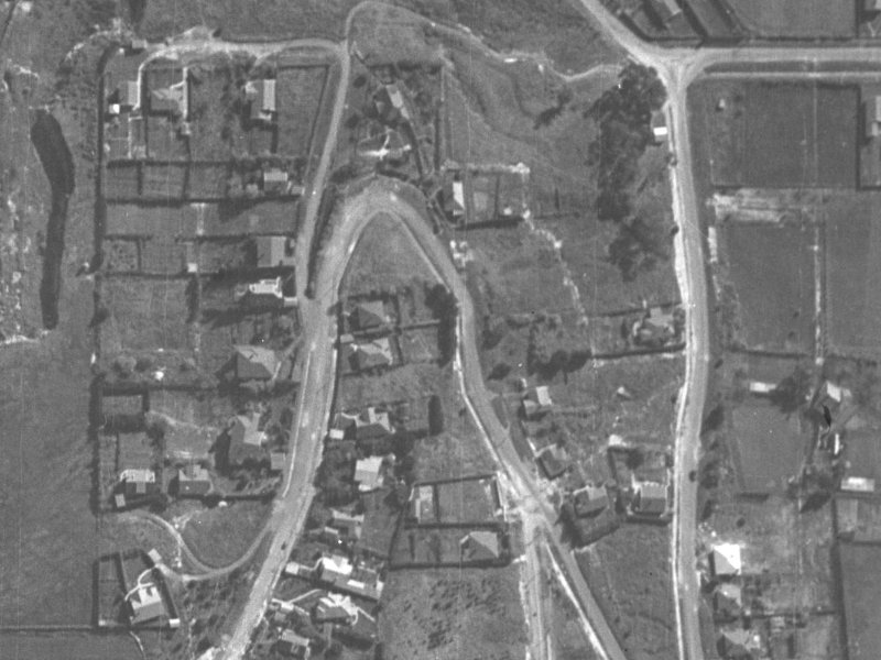 34 Ramahana Road from the air, 1940-1944