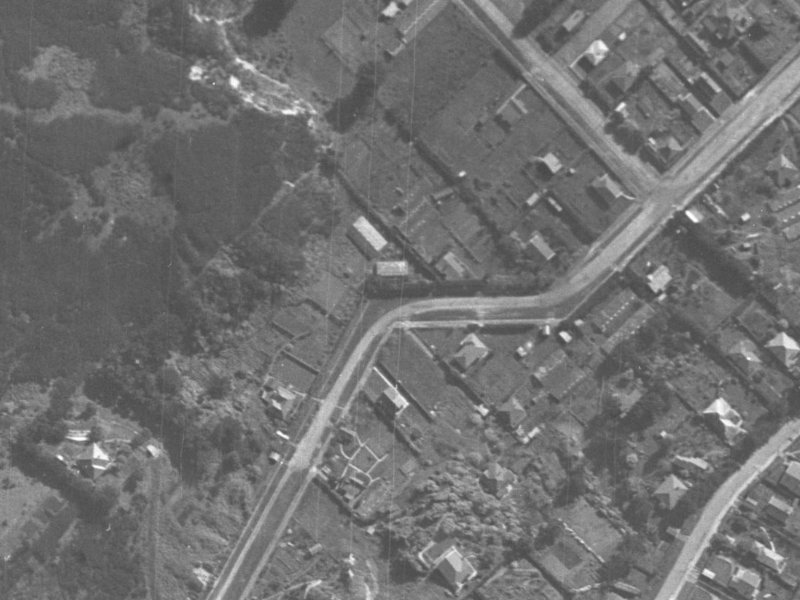43 Augusta Street from the air, 1940-1944