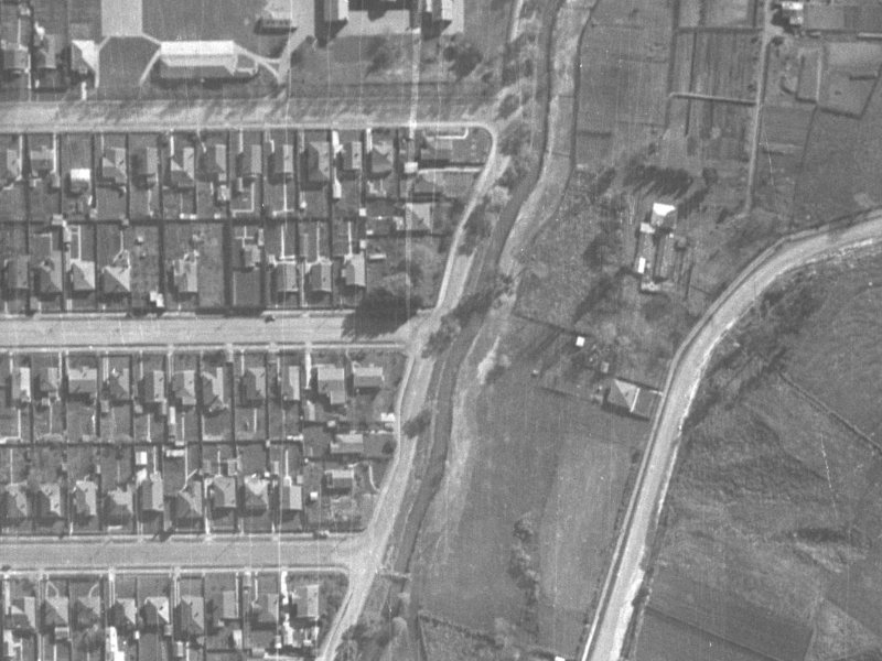 147 Eastern Terrace from the air, 1940-1944