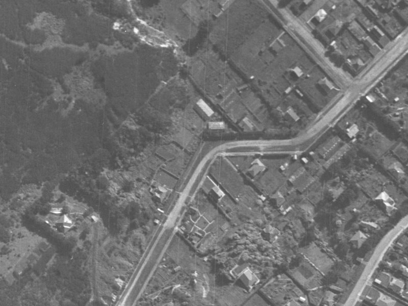32A Augusta Street from the air, 1940-1944