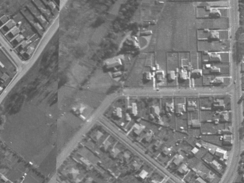 1 Majestic Lane from the air, 1940-1944