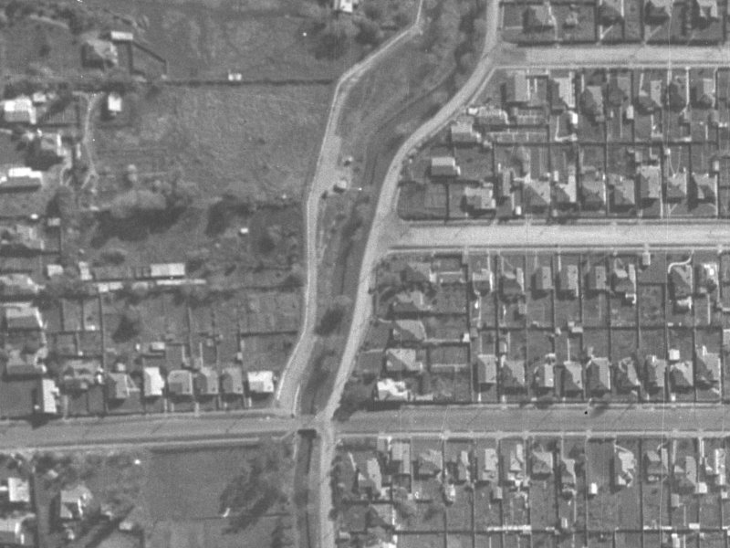 118 Waimea Terrace from the air, 1940-1944