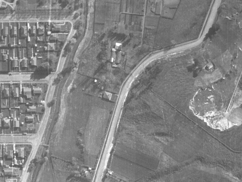 129 Centaurus Road from the air, 1940-1944