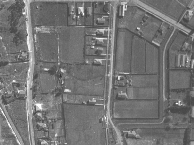 16 Albert Terrace from the air, 1940-1944