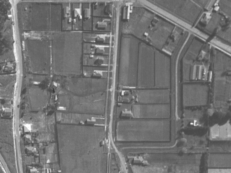 16A Albert Terrace from the air, 1940-1944