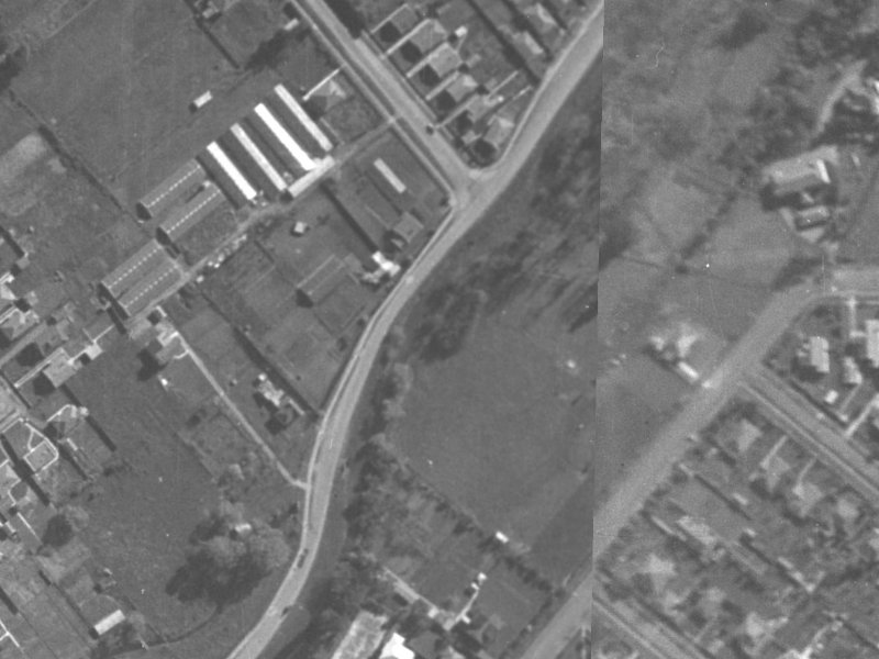 272 Ashgrove Terrace from the air, 1940-1944