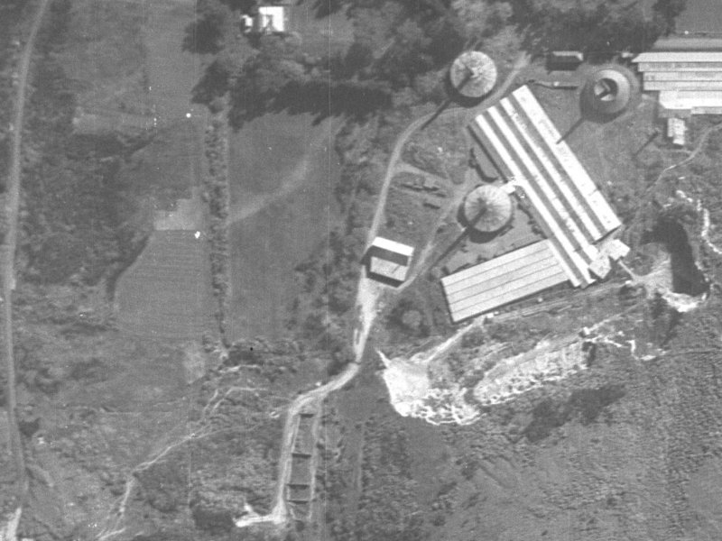 19 Alderson Avenue from the air, 1940-1944