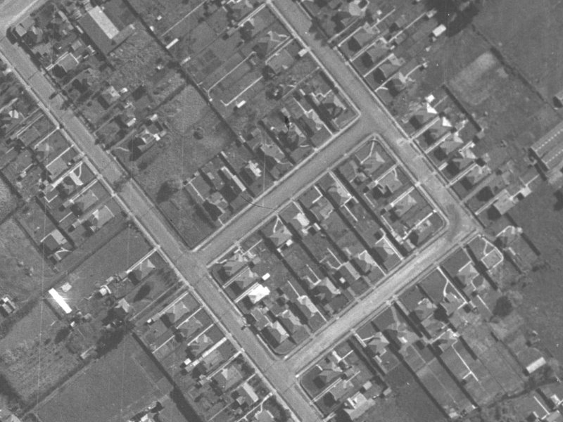 12A Moana Street from the air, 1940-1944