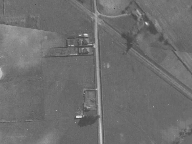 63 Chapmans Road from the air, 1940-1944