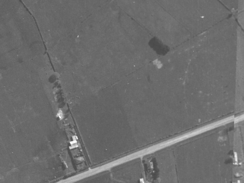 43 Maryhill Avenue from the air, 1940-1944