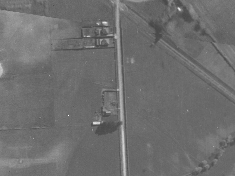 61B Chapmans Road from the air, 1940-1944