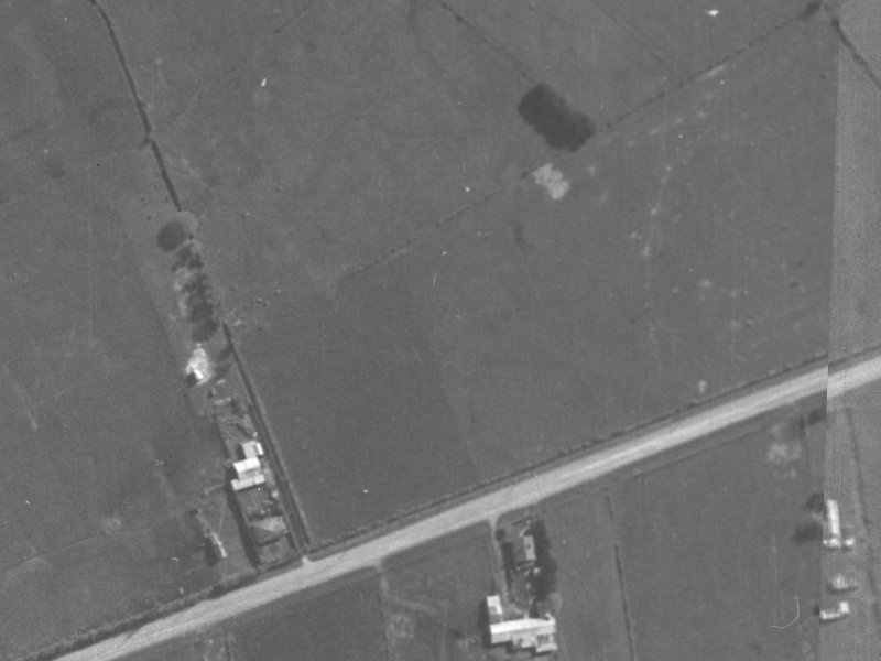 49 Maryhill Avenue from the air, 1940-1944