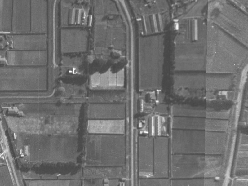 16a Roscoe Street from the air, 1940-1944