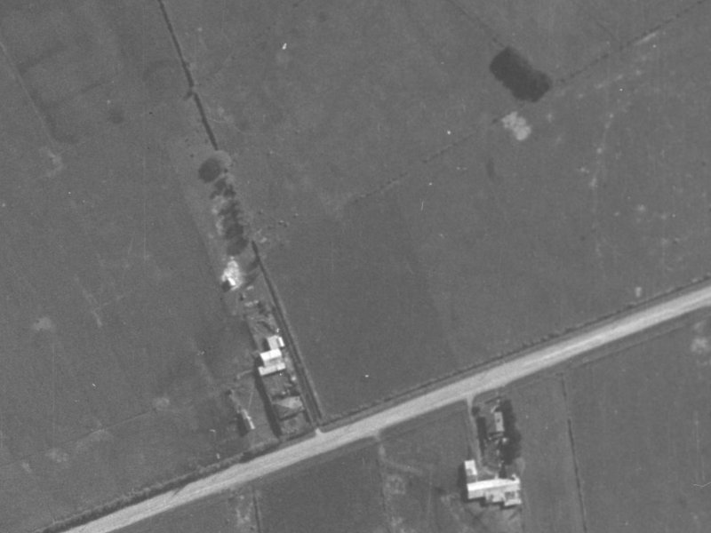 54 Maryhill Avenue from the air, 1940-1944