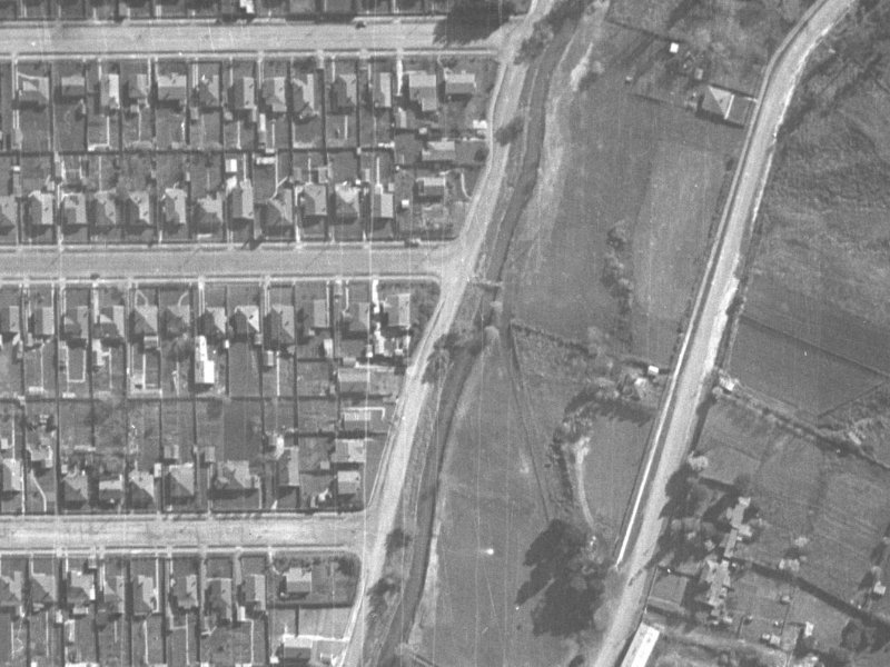18 Palatine Terrace from the air, 1940-1944