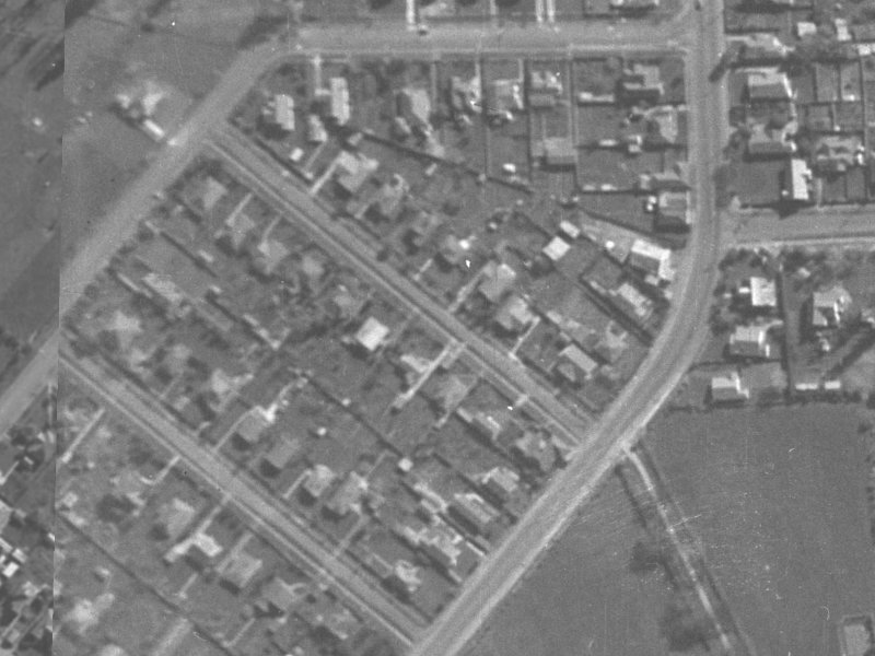 Wherstead Road from the air, 1940-1944