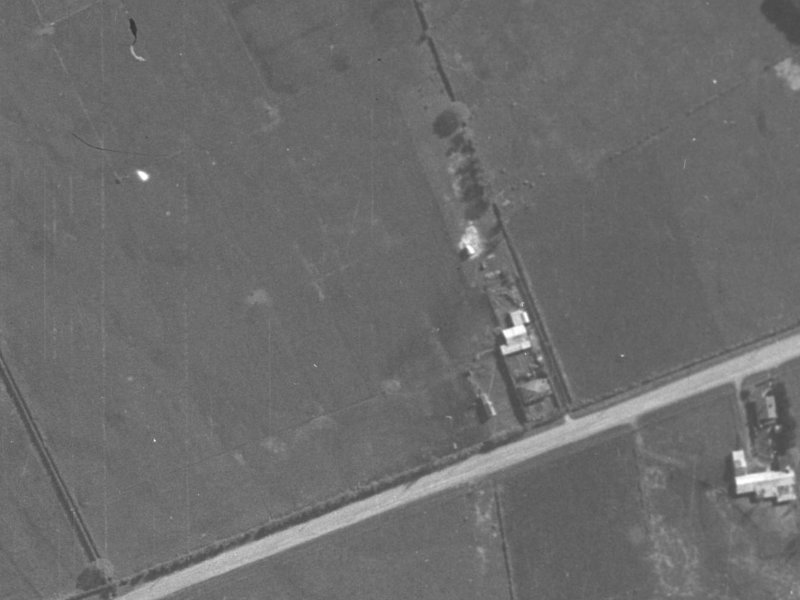 55 Gainsborough Street from the air, 1940-1944