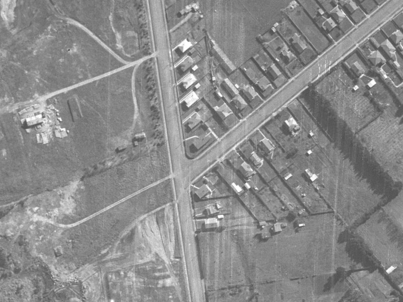 1 Conway Street from the air, 1940-1944