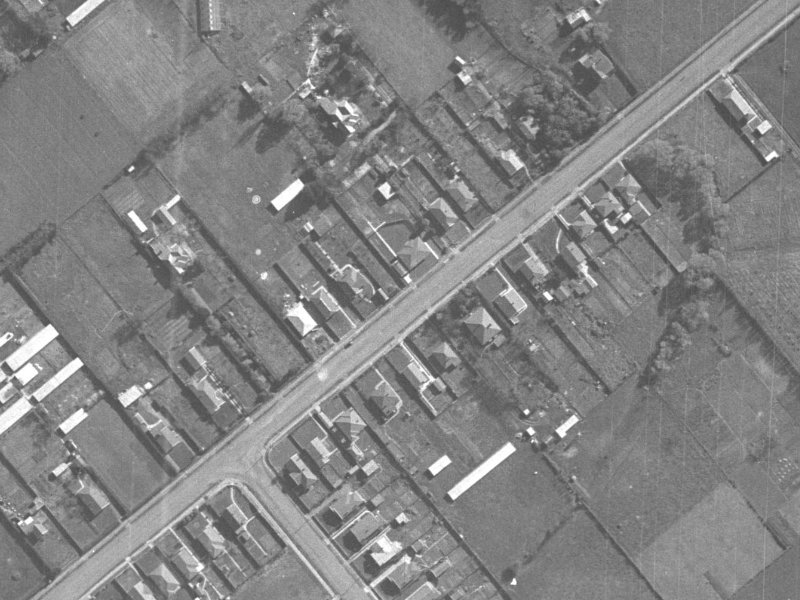 95 Rose Street from the air, 1940-1944